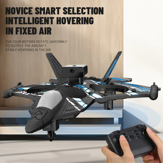 RC Plane with Camera Remote Control Fighter Aircraft EPP Foam Plane Children Toys